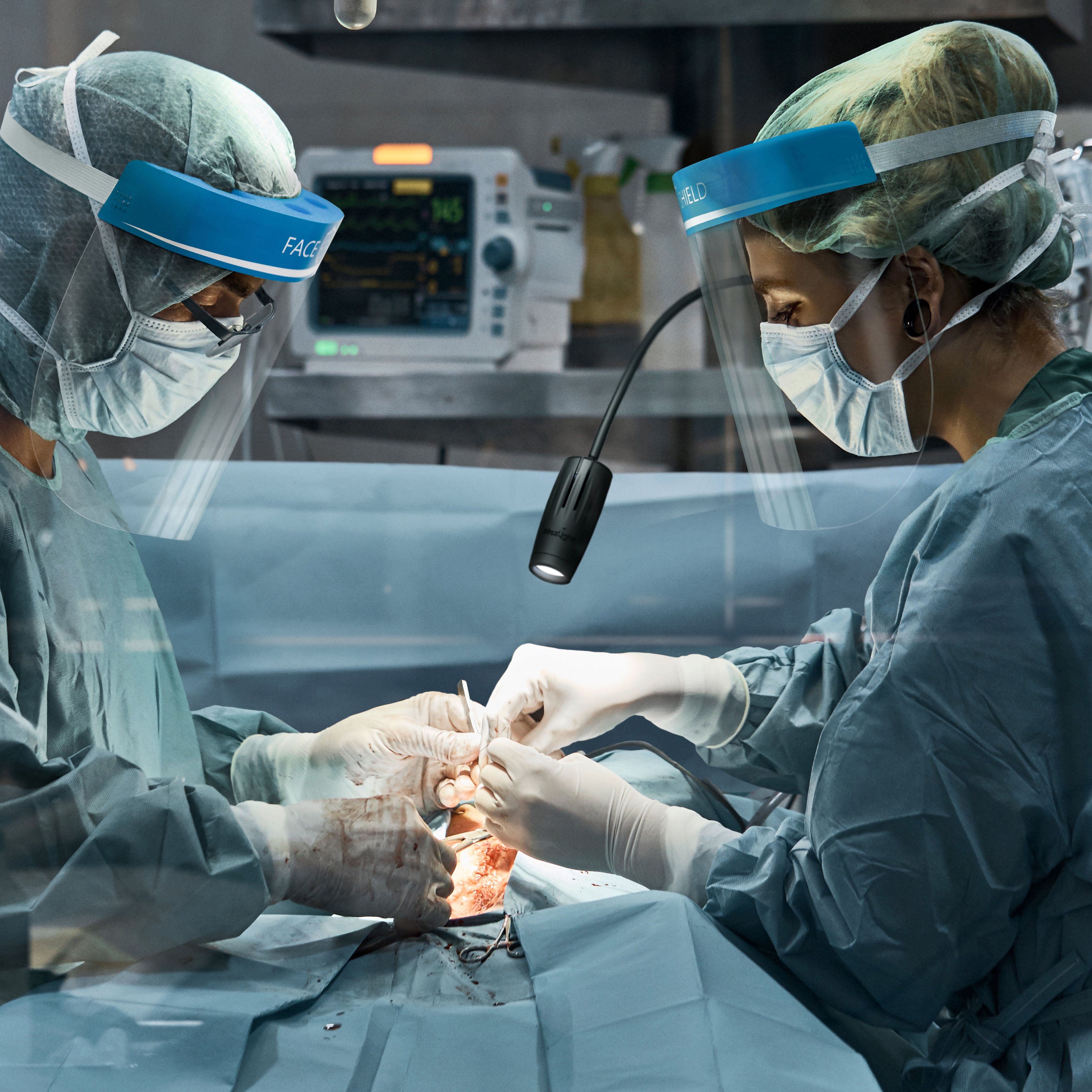 The MezLight is a revolutionary new way to shine a light in the OR.