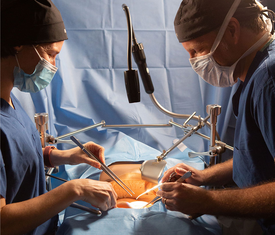 The MezLight System provides a better way of performing surgery.