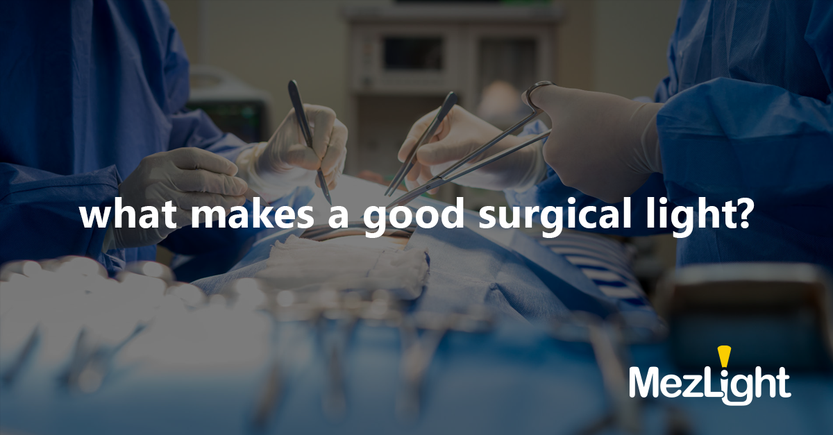 Critical Elements of Surgical Lighting