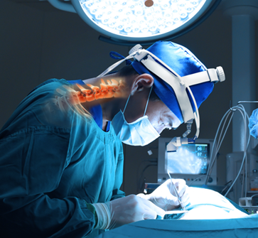 Traditional Surgeon Headlights are hard on surgeons