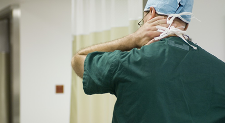 MezLight can help relieve back and neck pain for surgeons